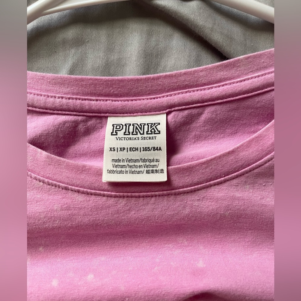 PINK Victoria's Secret Pink Short Sleeve Tee